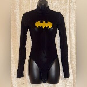Black and Gold Batman Bodysuit